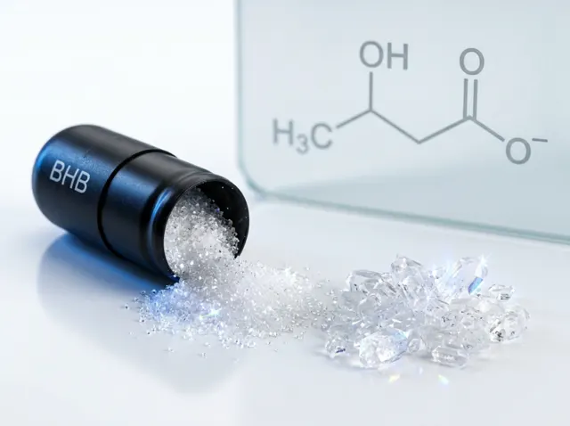 BHB ketone salt crystals